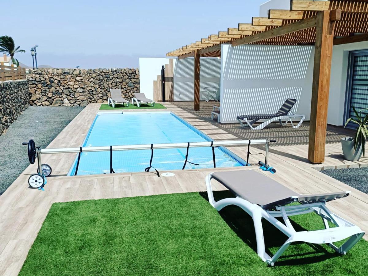 Villa Vista Volcan Lajares With Heated Pool エクステリア 写真